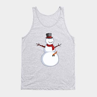 Snowman Remodel Tank Top